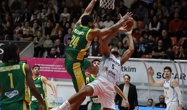 FIBA Avrupa Kupası: Aliağa Petkimspor: 101 - AEK Larnaca: 58