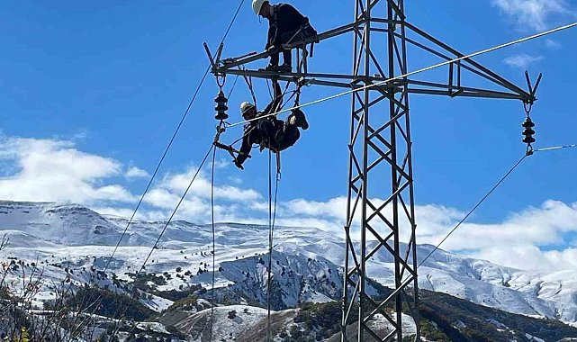 Fırat EDAŞ planlı bakım çalışmalarıyla şebekeyi güçlendirdi