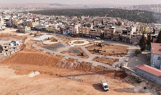 Gaziantep Büyükşehir kente yeni yeşil alan kazandırıyor