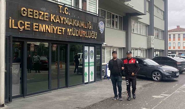 Gebze'de haklarında hapis cezası bulunan 2 hükümlü yakalandı