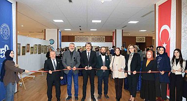 Geleneksel Türk Sanatları Bölümü öğrencilerinin eserleri sergilendi