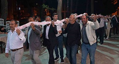 Gelin ve damada 15 metrelik para kurdelesi