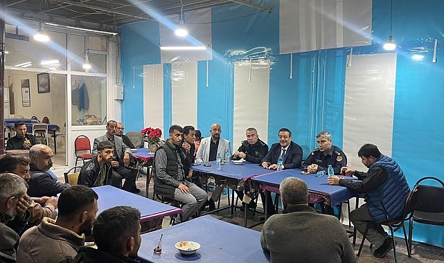 Geriş Mahallesinde vatandaş buluşması