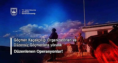 Göçmen kaçakçılarına operasyon: 47 tutuklu