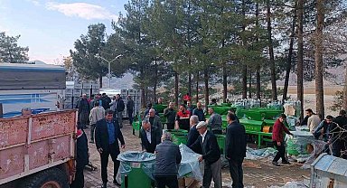 Gölbaşı'nda çiftçilere makine ve ekipman desteği