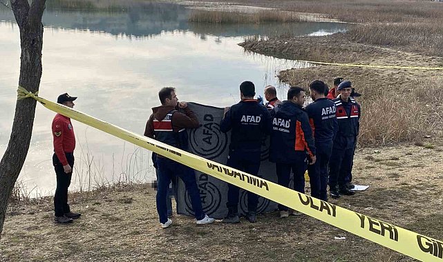 Gölete giren şahsın cansız bedeni bulundu