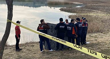 Gölete giren şahsın cansız bedeni bulundu
