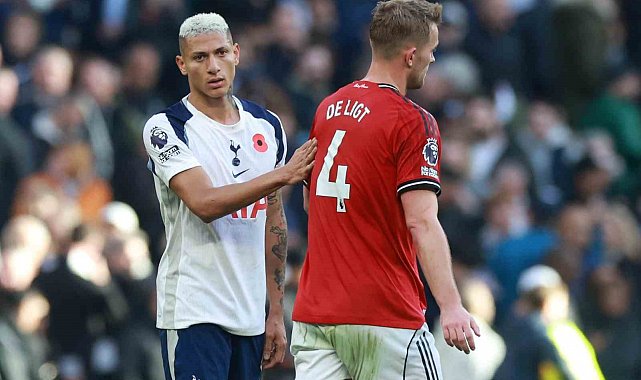 Goller son dakikalarda geldi, Tottenham ile Manchester United berabere kaldı
