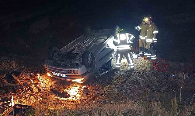 Gönen-Bandırma karayolunda trafik kazası: 1 yaralı
