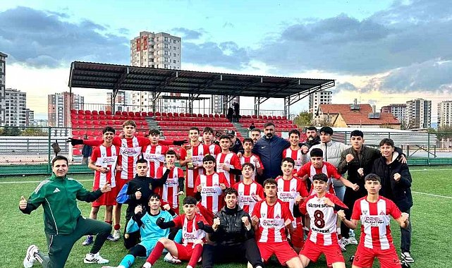 Gültepespor U-16 namağlup şampiyon