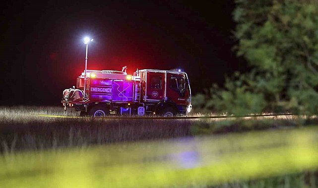 Gürcistan'da TSK'ya ait kargo uçağının düştüğü bölgede çalışmalar devam ediyor