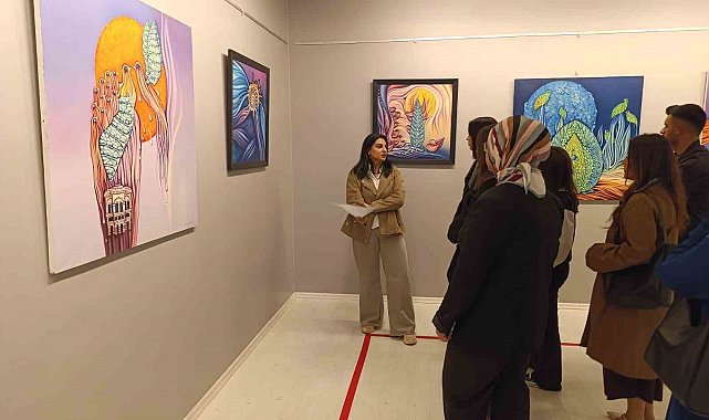Güzel Sanatlar Fakültesi Öğrencilerinden SANKO Sanat Galerisine ziyaret
