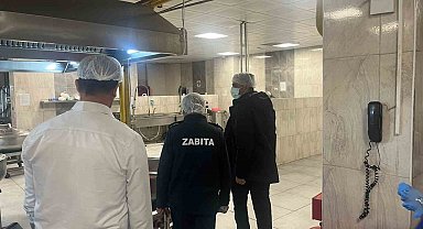 Hakkari'de GSB yurt yemekhanesi zabıta denetiminden geçti