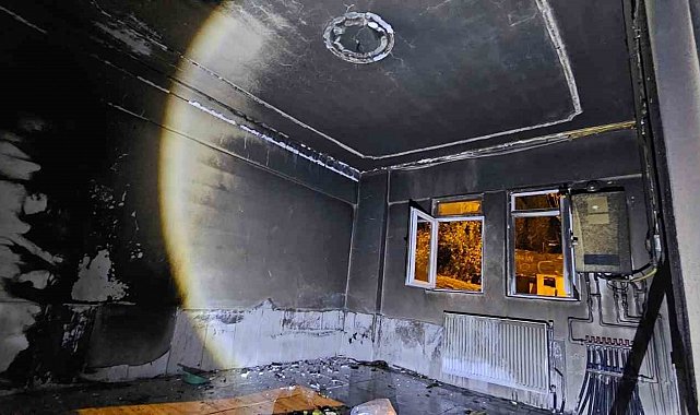 Hakkari'de korkutan yangın