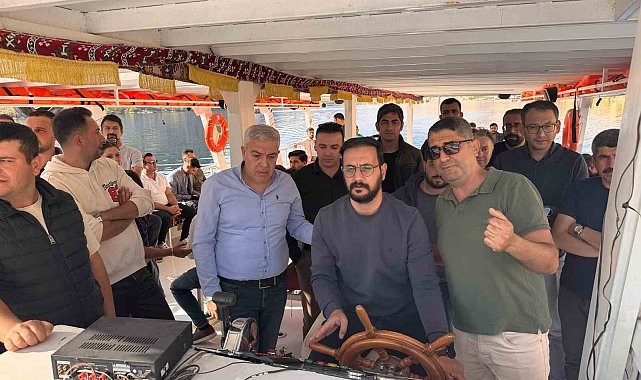 Halfeti'de gemi sevk ve idare belgesi sınavı yapıldı