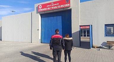 Hapis cezasıyla aranan şahsı jandarma yakaladı
