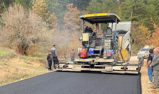 Hisarcık Kaymakamı Atam; "Köy yolları vatandaşların günlük yaşamında büyük önem taşımaktadır"