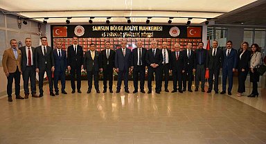 HSK üyelerinden Samsun adliyelerine ziyaret