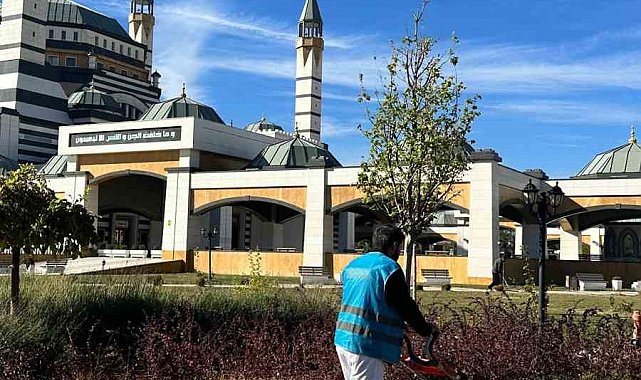 Hükümlüler külliyenin bakımını gerçekleştirdi