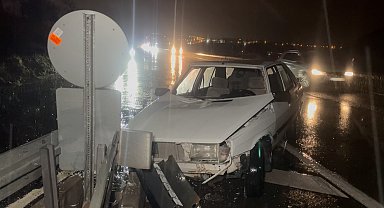 Hurdaya dönen otomobilden yara almadan çıktı, "Emniyet kemeri takmasam camdan çıkardım" dedi