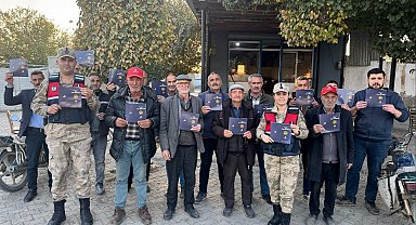 Iğdır'da "Kadına el kalkamaz" bilgilendirme faaliyeti gerçekleştirildi
