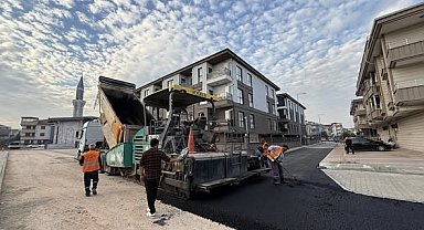 İnegöl Belediyesi'nden 3 bölgede asfalt hamlesi