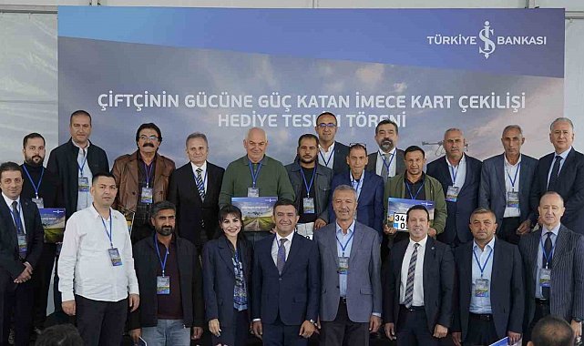 İş Bankası'nın "Çiftçilerin Gücüne Güç Katan İmece Kart" kampanyasında kazananlar belli oldu
