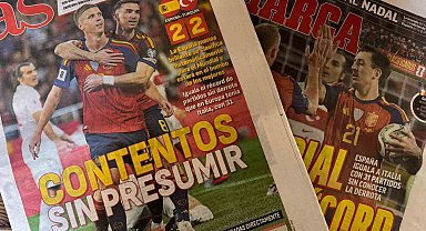 İspanyol basınından İspanya - Türkiye maçı manşetleri