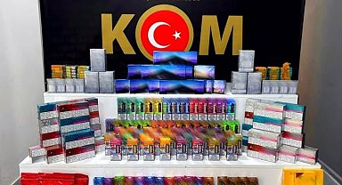 Isparta'da kaçakçılık operasyonunda çok sayıda kaçak tütün ürünü ele geçirildi