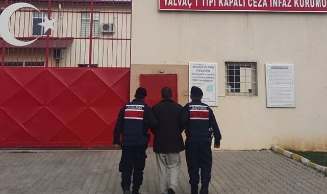 Isparta'da nitelikli cinsel saldırı suçundan 24 yıl 41 ay hapis cezası bulunan hükümlü yakalandı