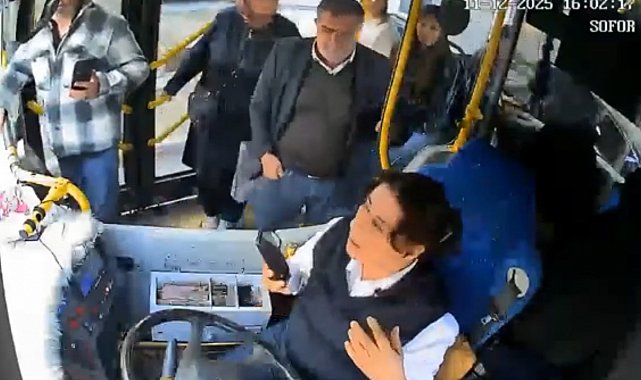 Isparta'da yol verme tartışması, kadın halk otobüsü şoförüne kâbus yaşattı