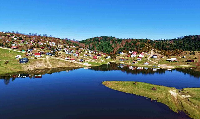 İsviçre değil Sakarya: Sultanpınar Yaylası göz kamaştırıyor