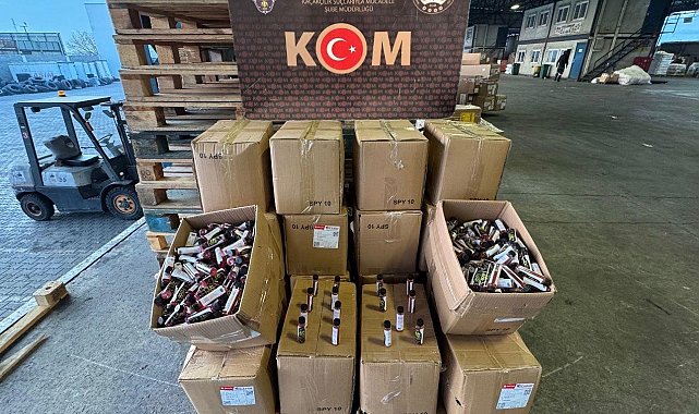 İzmir'de 15 milyon liralık kaçakçılık operasyonu: 7 tutuklama