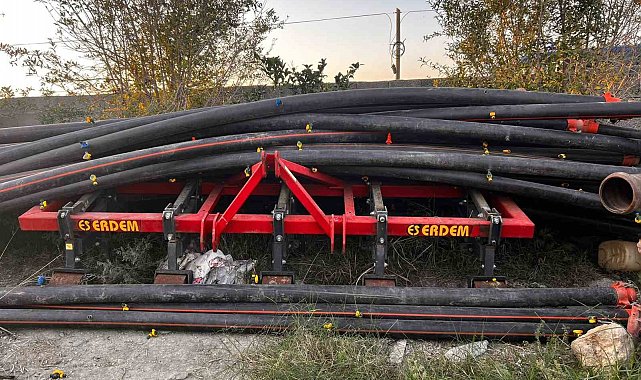 Jandarma çalınan tarım aletlerini buldu, şüpheli tutuklandı