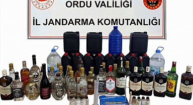 Jandarmadan yılbaşı öncesi sahte alkol denetimi