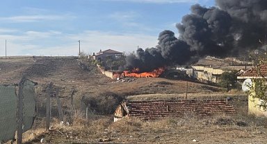 Jandarmanın dikkati yangını önledi