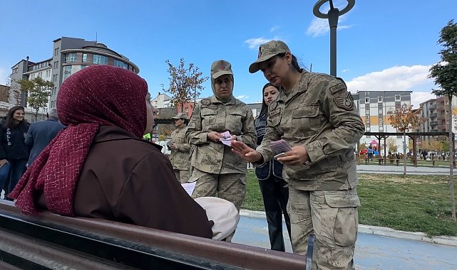Kadın kolluk güçleri alana indi: Yüksekova'da polis, jandarma, bekçi ve zabıtadan kadına yönelik şiddetle mücadele seferberliği