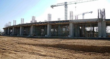 Kahramanmaraş Stadyumu yükseliyor
