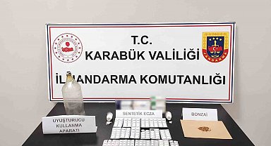 Karabük'te uyuşturucu operasyonu: 1 gözaltı