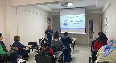 Karacasu'da afet farkındalık eğitimi