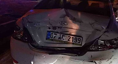 Karapınar'da trafik kazası: 1 yaralı
