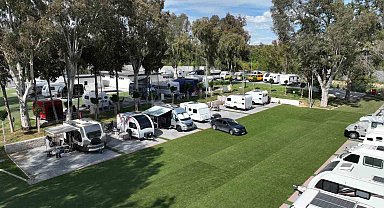 Karavan Park'ta yaz-kış tatil hareketliliği