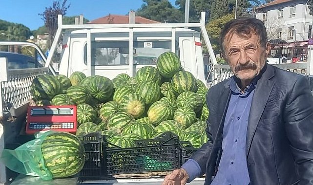 Kasım ayı geldi, karpuz tezgahtan inmedi