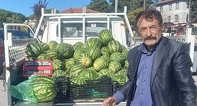 Kasım ayı geldi, karpuz tezgahtan inmedi