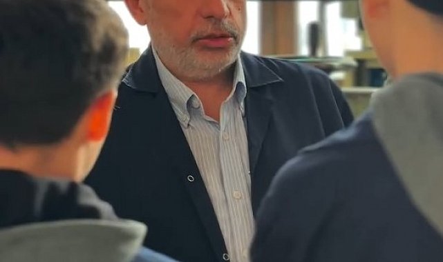 Kayseri'de yöneticiler öğrencilerle buluştu, ders anlattı