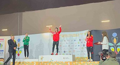 Kayserili sporcu Balkan şampiyonu oldu