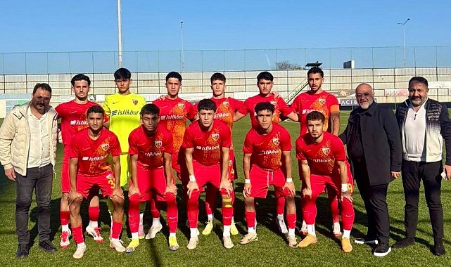 Kayserispor U19 PAF Takımı 3 puanla döndü