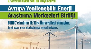 KAYÜ, EUREC'e katılan 'ilk' Türk üniversitesi oldu