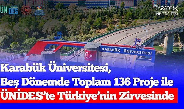 KBÜ, ÜNİDES'te Türkiye birincisi oldu