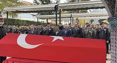 Kıbrıs Gazisi memleketinde son yolculuğuna uğurlandı